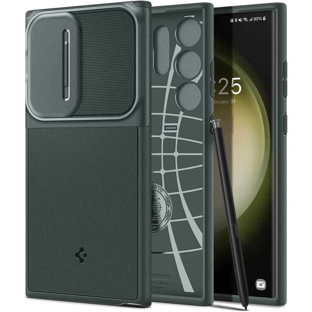 Spigen Black Optik Armor Case - For Samsung Galaxy A54 5G